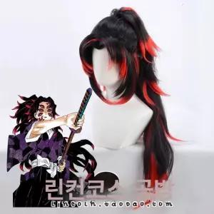 [해피디아리오] 할로윈데이 귀멸의칼날 코스프레 할로윈 귀칼 코스튬 코쿠시보 가발