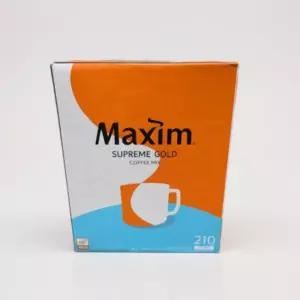 맥심 슈프림 골드 커피 믹스 스틱 13.5g 210T 사무실 믹스커피 간식
