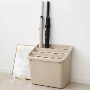 BS 우산꽂이 15구 베이지 대용량 업소용 우산 보관함 정리함 카페 사무실 다모아