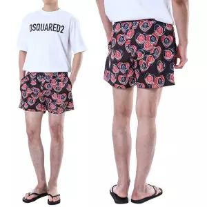 [몽클레르]몽클레어 펠트로고패치 시그니처 로고프린트 스윔팬츠/2C00004 597AF S97