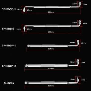 BROPPE Z형 스크루드라이버 L자형 90도 직각 엘보 벤드  호환/자석이  슬롯형 숏