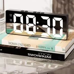 무소음 야광 led 탁상시계 인테리어 미니 전자탁상시계