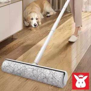 롤 테이프 240mm 길이 1200mm 청소용 테이프 클리너/돌돌이 크리너 롱 찍찍이 밀대 청소기 먼지 제거 머리