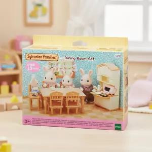 실바니안 패밀리 아기의자 다이닝룸 세트 주방 가구 미니어처 피규어 인형놀이 소꿉놀이 소품