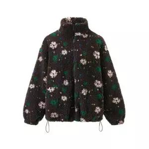 르샵 플라워 양털 시어링 플리스 집업 퍼 자켓 DP4JK017A 706309