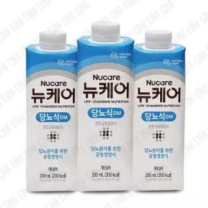 뉴케어 완전균형 영양식 당뇨식 DM 200ml 당뇨환자 경구 경관 식사대용 식사 점심시간 간편요리 즉석요리