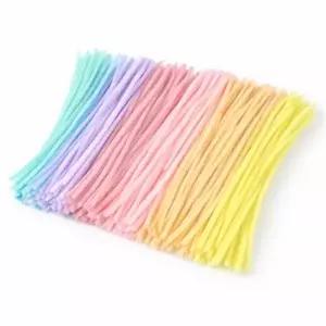 [셀러허브 1]파스텔 모루 인형 만들기 철사 DIY 공예 재료 소품 100개입