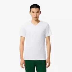 라코스테 남성 베이직 브이넥 코튼 티셔츠 3PACK TH9008-55N 001