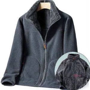 남녀 LND 여성 자켓 털 따뜻한 플리스 공용 남성 양면 집업 털후리스 안감 아우터 점퍼 겨울vwx198