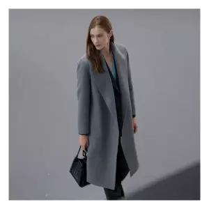 더아이잗 캐시미어 벨티드 숄 칼라 핸드메이드 코트 IRCM0CT758 1020034