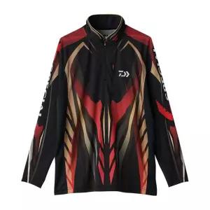 다이와DAIWA 셔츠 DE7025 마그마 블랙 2XL