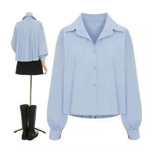 [페이지플린] 백플리츠카라셔츠_P6ASH005C