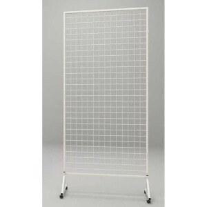 이동식 네트망 전시 작품 진열대 철망 선반 파티션 타공판