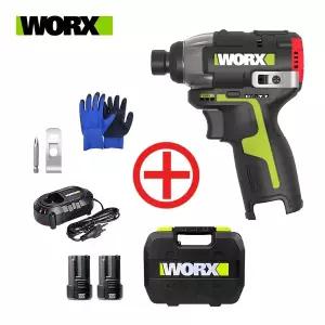 WORX 웍스 WU132X 충전임팩드라이버 12V 2.0Ah 배터리2개+충전기1개 풀세트 무선 충전임팩드릴