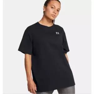 언더아머 UNDERARMOUR 여자 반팔티 1386844-001 오버사이즈 BF 로고 운동 런닝 헬스 러닝 기능성 반팔 티셔
