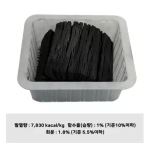 참숯 물정화 정제 탈취 밥 간장숯 재리식 참숯습기제거 참숯 (국산 백탄)생활숯 된장