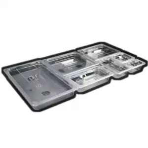 PC밧드 야채박스 바트 1/2 6인치(뚜껑포함)