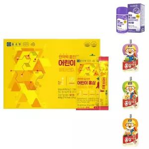 종근당 면역력 증진엔 어린이 홍삼 젤리형 20g x 30포