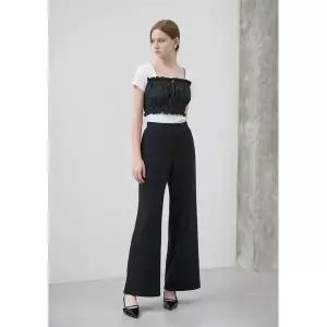 [롯데백화점]에고이스트 허리 밴딩 와이드 팬츠 ER3EP701