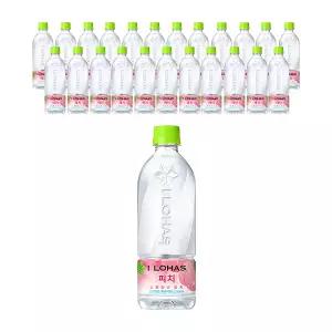 [소비기한 임박] 일로하스 피치 540ml, 24개