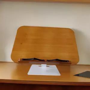 책받침대 넥사랑 접이식 다용도 높이조절 원목 독서대