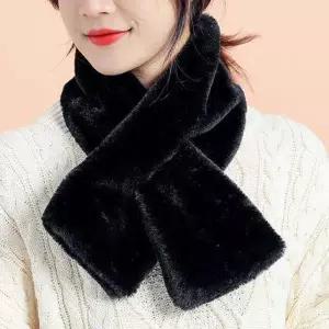 쁘띠목도리 머플러 쁘띠스카프 미니목도리 밍크털 쁘띠 목도리 LM-0267