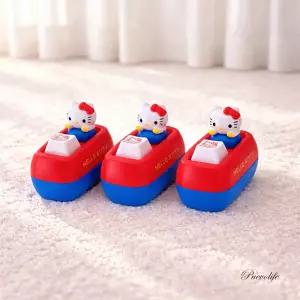 LED 헬로키티 키캡키링 명품 귀여운 미니 가방 키티 키보드 클리커키링 열쇠고리