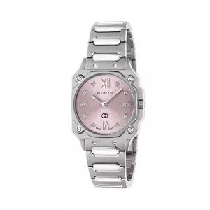 구찌 YA166501 G-플랫 여성 메탈 쿼츠 24mm (25년NEW모델)