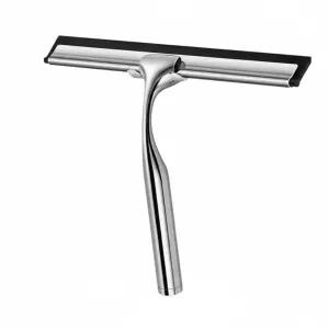 304 스테인리스 욕실 스퀴지 물기제거기 유리창 청소 도구 실리콘 스크래퍼 거치대 포함 세트 핸디형