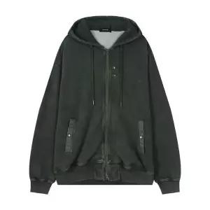 [버커루] 남성) 쭈리 우븐패치 후드 집업 (B254TJ117P) [P003765944]