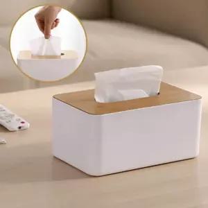 원목 우드 각티슈 휴지 케이스 사각 박스 화장지 보관함 커버 선물용 인테리어 티슈함