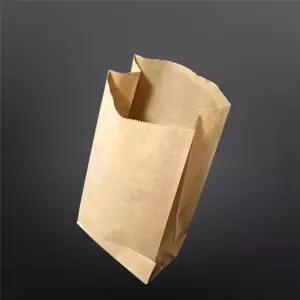 심플 무지 각대종이백 크라프트 15X26cm 옆9cm 100매/크래프트/포장/미니/각대/갈색/쇼핑/페이퍼/백/팩/선