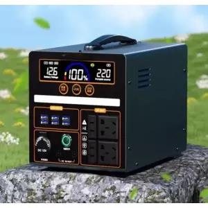 최강 차박 파워뱅크 대용량 휴대용 캠핑 배터리 220V 1100W 2200 B 0mAh