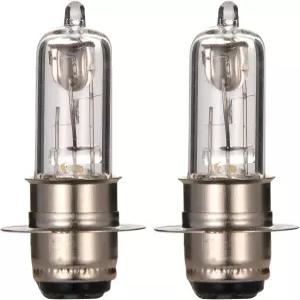 WOOSTAR 12V 35W 모터사이클 헤드라이트 P15D 할로겐 전구 고저빔 교체용 50cc 250cc 타오타오 ATV 모페드