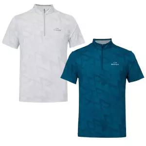 [아이더] ICE-DRY (아이스드라이) 남성 그래픽 반팔 집업 티셔츠