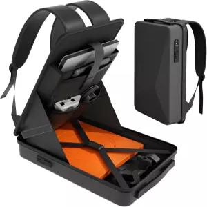 스타링크 미니 백팩 하드쉘 보호 휴대용 케이스 액세서리 정리함(TSA 잠금 및 충전 포트 포함) 야외 캠핑