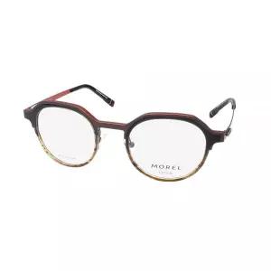 MOREL Oga 10200o 티타늄 하드웨어 안경 프레임/안경 프리미엄 라인 남성용 프랑스 디자이너, 브라운 / 오