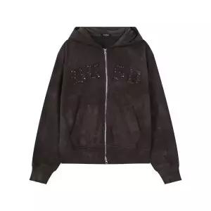 [버커루] 여성) 패치 아트웍 다잉 후드 집업점퍼 (B254TJ540P) [P003768552]