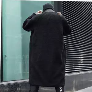 남자겨울양면점퍼 남녀 공용 간절기 캠핑 겨울 여행옷 양면 롱후리스