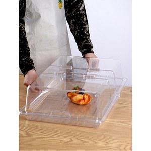 투명 케이크커버 베이커리 덮개 빵덮개 사각돔커버 CG3550 CG4060