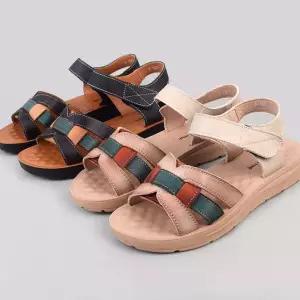 중창 쿠셔닝 스트랩 여성샌들 편한 착화감 여름슬리퍼웨지들 발목들 통굽들 밴딩들 굽들 여름들 발편한들