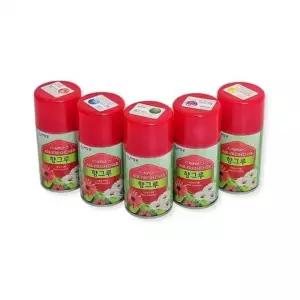 매장 오피스 실내 방향 탈취제 자동 분사기 리필 향캔 방향제 냄새 제거 분사기향 꽃향기