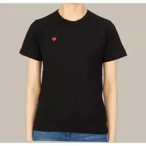 [꼼데가르송] 미니 레드와펜 여성 반팔티셔츠 146708165