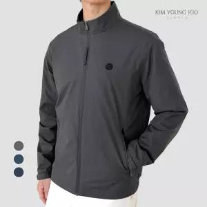 김영주스포츠 남성 기하학 고신축 점퍼 KRMJ8025 봄 가을 집업 골프 등산 출근 데일리 자켓