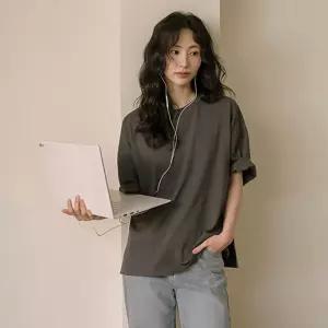 (건조기가능) [JUST BETTER] 케어프리 컴포트 라운드티