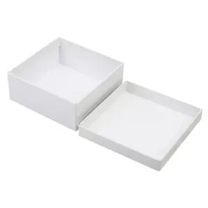 화이트 무지 선물상자 13x13x5.5cm 싸바리 기프트박스 고급선물박스 상자 박스