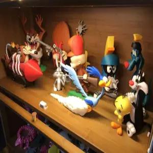 루니툰즈 벅스버니 엘머퍼드 세트 피규어