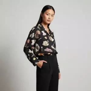 [모스키노] 실크 새틴 블라우스 150851328