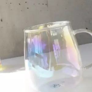 네오홈즈 내열유리 오로라 잔 머그컵 머그 물컵 550ml 유리컵 FWBDF52120