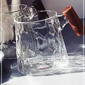 리빙하임 커피잔 글라스 350ml 뉴 유리컵 로렐 머그컵 2인세트 FWFGC7GJ20